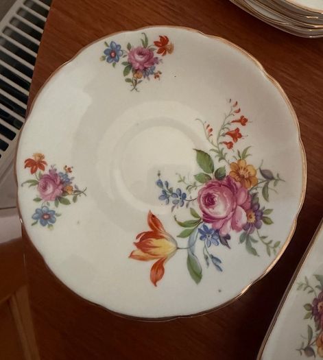 Antique/Vintage 1960's Hammersley 6 Piece Fine Bone China Afternoon Tea Set