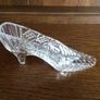 Glass Crystal Shoe Ornament Trinket dish Image 4