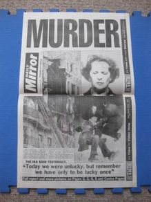 Replicas Of Daily Mirror Famous Front Pages