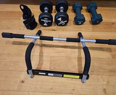 Dumbells and misc resistance set