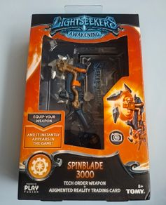 Lightseekers Awakening Weapon Pack and AR Trading Card Spinblade 3000