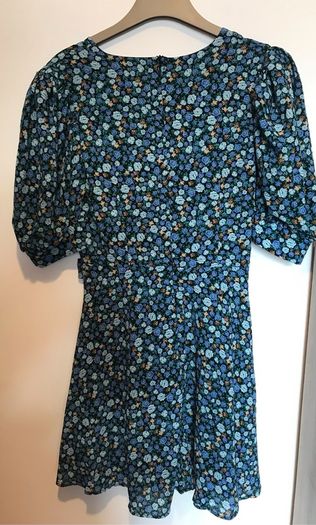 Emily and Me navy print dress size 10 New with tags