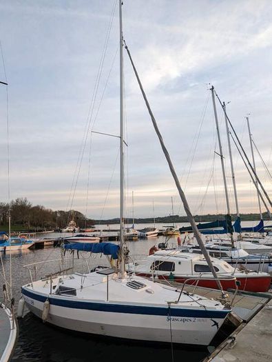 Swift 18 sailboat for sale.