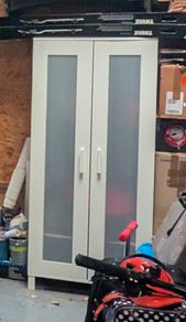 Ikea wardrobe 2 doors white