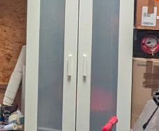 Ikea wardrobe 2 doors white