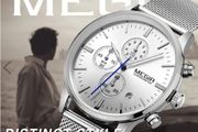 MEGIR Luxury Men Wrist Chronograph Watch