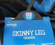 BNWT Age 8-9 Skinny Leg Trousers