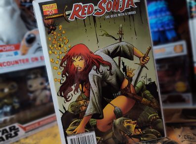 Red Sonja ! Issue #56 ! Paul Renaud Variant Cover ! 2011 ! by Dynamite !