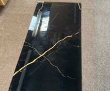 Golden Black Tile  60cm x 120cm Gloss Finish
