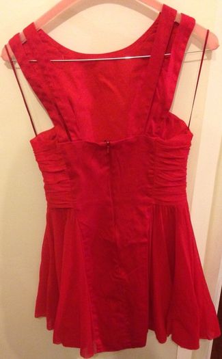 Red dress from ASOS