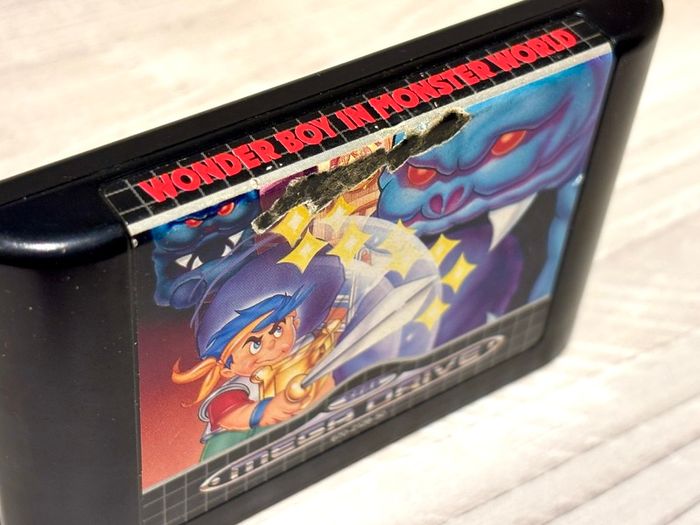 Wonder Boy in Monster World for Mega Drive - Boxed & Minty