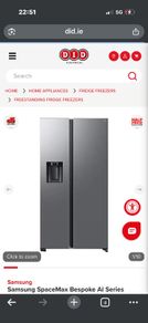 samsung american fridge freezer