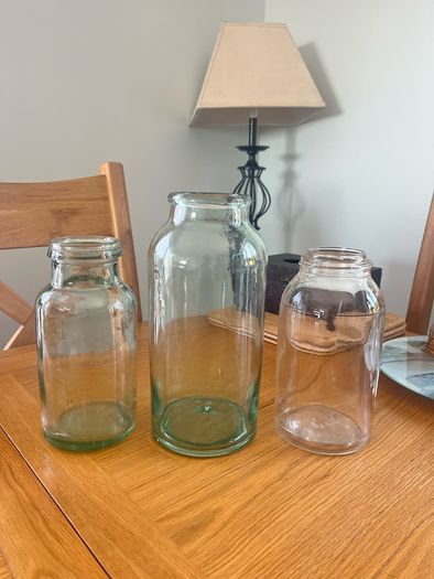 Antique Glass Shop Jars