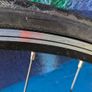 Fixie bike wheel set, lightweight. Image 4