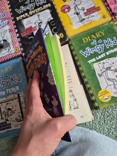 diary of a whimpy kid books