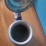 Vintage German Beer Stein Mug Blue pottery Image 3