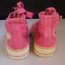 SALE!  BIRTHDAY Girls' Faux Suede High Top Pink Trainers Image 5
