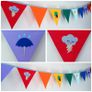 Eco-Friendly Personalised Cotton Bunting Made to Order Image 10