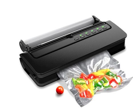 BRAND NEW Vacuum Sealer Dry and Wet Food Vacuum Sealer Machine with Vacuum Sealing Bag Roll Built-in Cutter and Stand