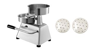 Hamburger Press 4Inch Diameter Tray Commercial Cast Iron Manual Round Meat Shaping Kitchen Machine Home Forming Burger Patty Maker