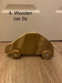 wooden car