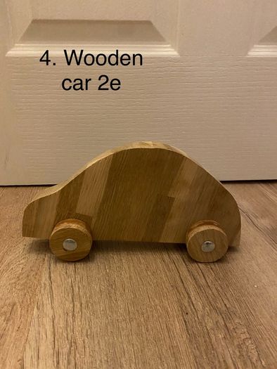 wooden car