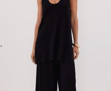 DISSH Ray wide leg knit pants size S