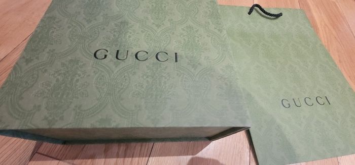 New Green Range Gucci Presentation Case Gift Box & Gift Bag Set