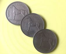 Ireland, Eire coins to remember, x 3. Free Post