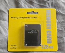 128MB PS2 memory card