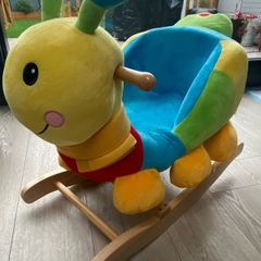 Caterpillar rocking horse