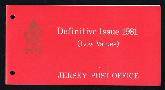 1981 Jersey Definitive Issue of Low Value Stamps Presentation Pack