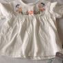 Girls teeshirt 6/9 mths Image 2