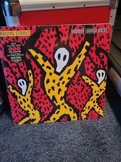 Rolling stones voodoo lounge uncut 3 coloured vinyl