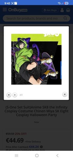 Miya Chinen costume, sk8 the Infinity