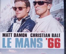 Le Mans '66 (AKA - Ford v Ferrari) [2019] Matt Damon, Christian Bale, Jon Bernthal, Caitriona Balfe, Tracy Letts, Josh Lucas, Noah Jupe, Remo Girone & Ray McKinnon [1xDVD Movie]