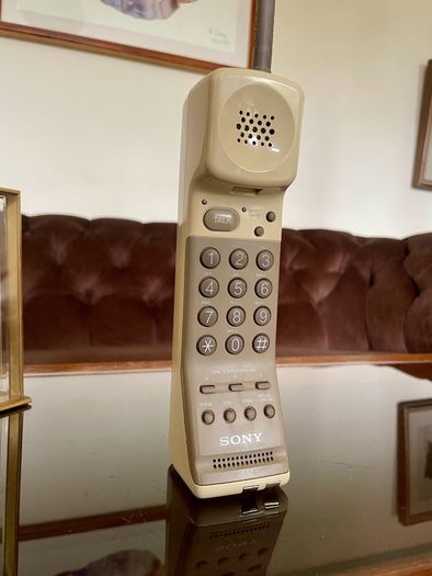 SONY SPP 50 Cordless Telephone Handset only Rare 1980s 90s