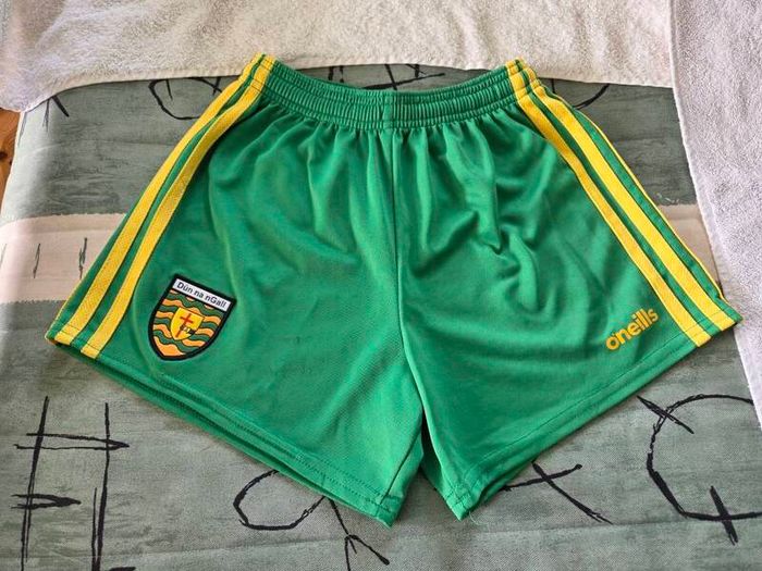 Donegal Gaelic Football Home Shorts 2014 to 2015 Children 9 to 10 Years Old