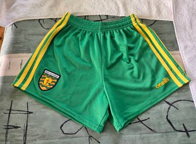 Donegal Gaelic Football Home Shorts 2014 to 2015 Children 9 to 10 Years Old