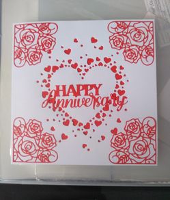 Anniversary / Love / Heart Greeting Card