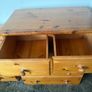Solid Pine Bedroom Chest of Drawers and Matching Locker Image 4