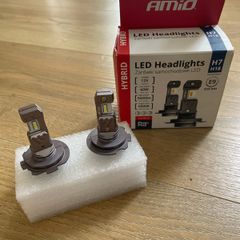 AMIO H7 LED Headlight Bulbs. 6000k.