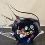 Art Glass Murano Style Fish Scalar Figurine Image 3