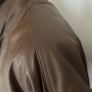 Mens Long Brown Coat XL Image 5