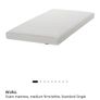 IKEA single bed frame+mattress Image 3