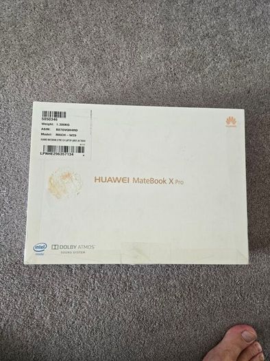 i7 Laptop 13.9inch 3k touch screen. Huawei Matebook X Pro
