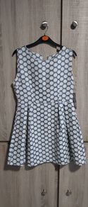 Quality polka dress size 8/10 new with tags