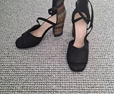 M&S black heels