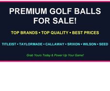 Golf Balls.  Tp5 Balls Out Of Stock But All Other Balls Available.   Beginner golf balls available  also in any amount ideal for guys learning the game .
