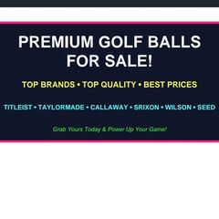 Golf Balls.  Tp5 Balls Out Of Stock But All Other Balls Available.   Beginner golf balls available  also in any amount ideal for guys learning the game .